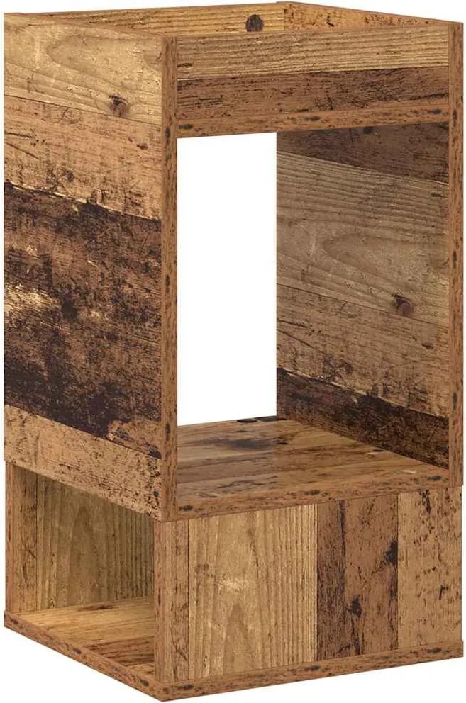 vidaXL Masă laterală Lemn vechi 30 x 30 x 56 cm Lemn compozit