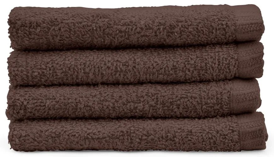 Prosoape maro 4 buc. din bumbac cu uscare rapidă 30x30 cm Quick Dry – Catherine Lansfield