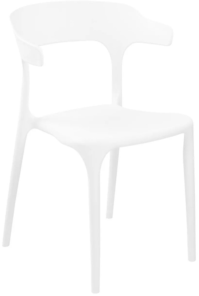 Set 4 buc scaun tip bar Gerry (alb). 1079155