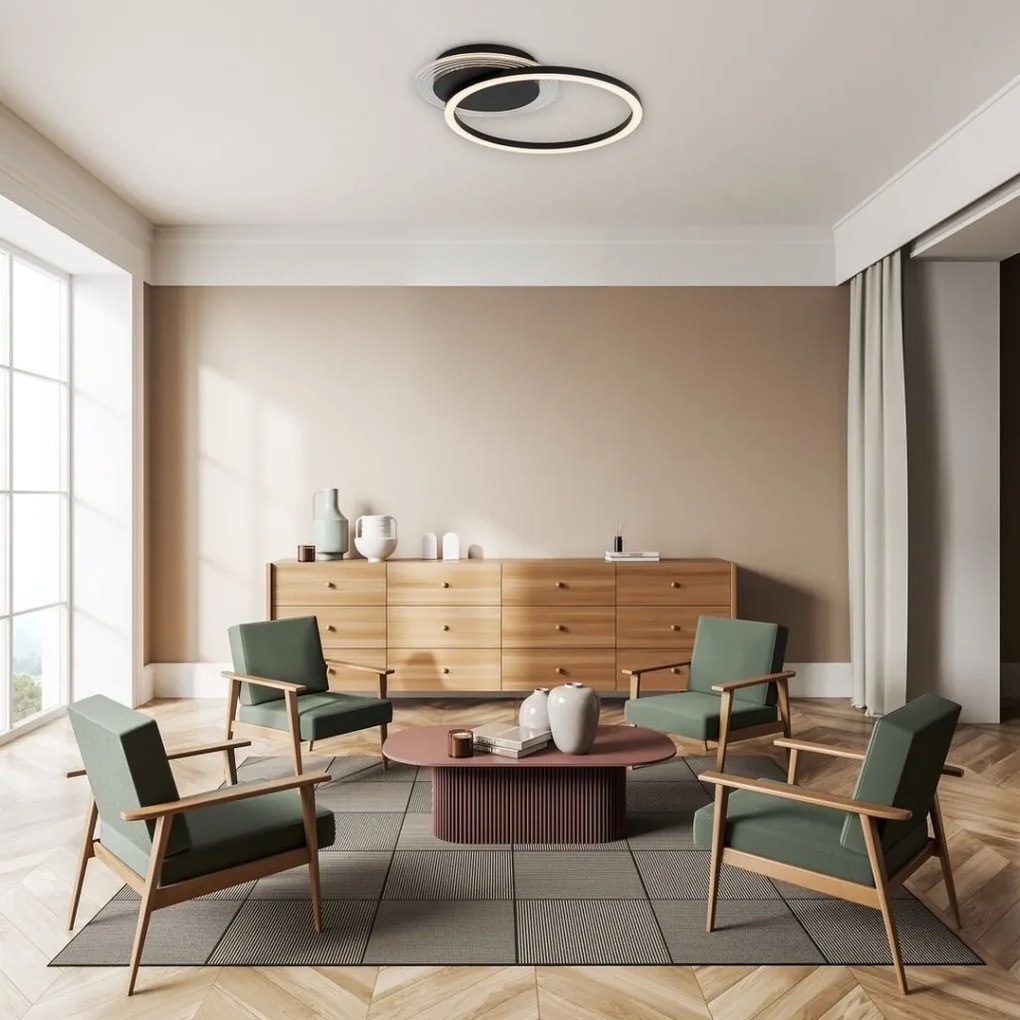 Plafoniera LED design circular Kerstin