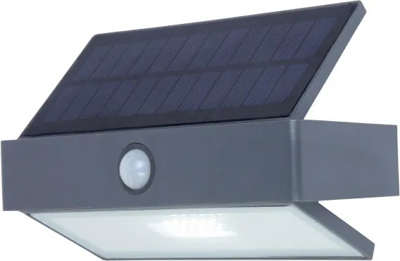 Lutec ARROW 6910601335 senzor de miscare exterior/solar  plastic   EVERLIGHT 2835   180 lm  5000 K  IP44   A+