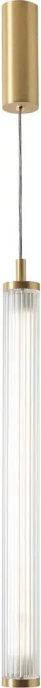 Zuma Line 1233 - Lustră suspendată pe cablu COMO, LED dimabil, 26W, 230V, 2700-6500K, auriu + telecomandă