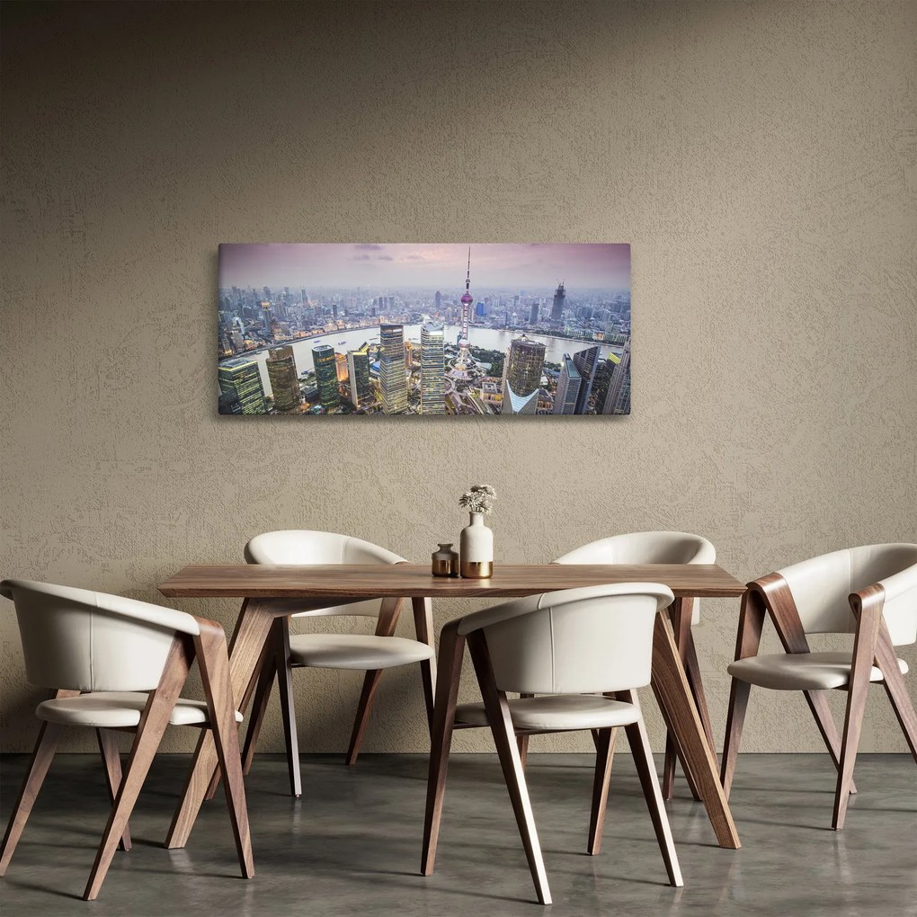 Tablou - Shanghai, China (120x50 cm)