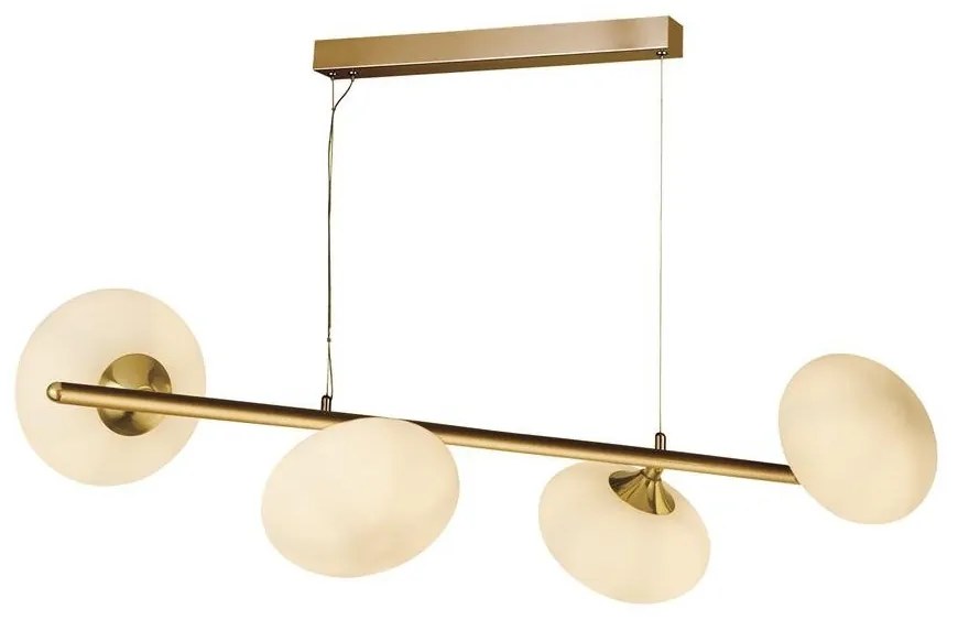 Lustra moderna cu 4 surse de lumina Pebble