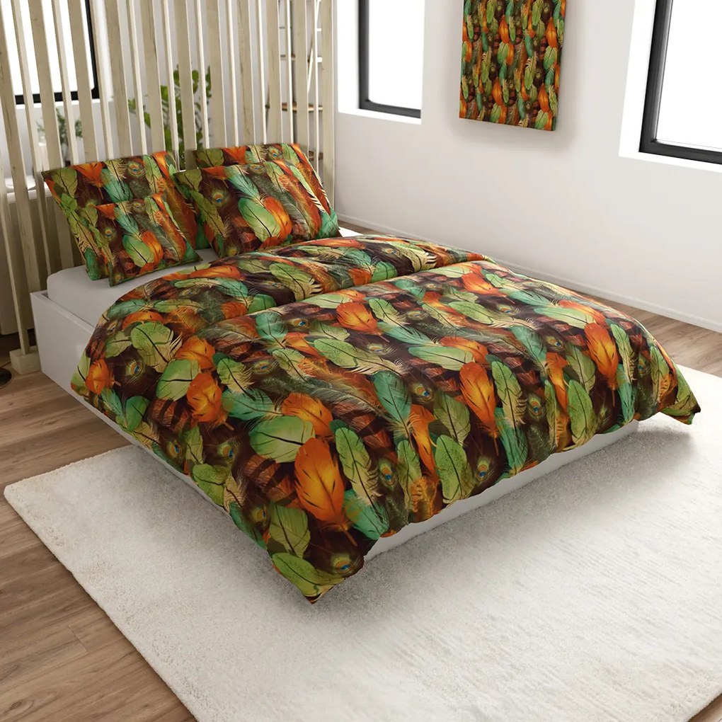 Lenjerie de pat din microfibra TIZNIT colorata Dimensiune lenjerie de pat: 70 x 80 cm | 160 x 200 cm