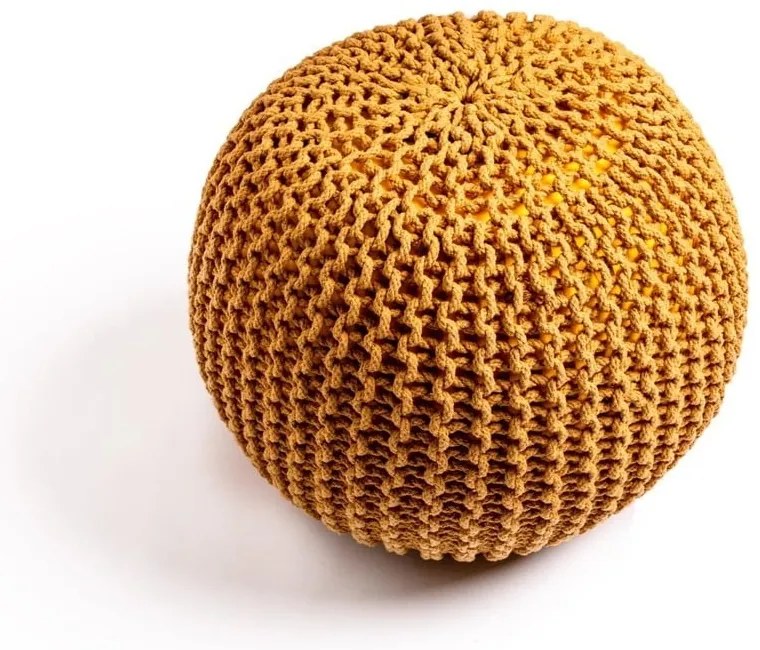 Puf Bonami Essentials, galben muștar