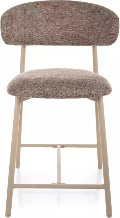 Scaun de bar Elton H-2 Brego bej 34 / cașmir