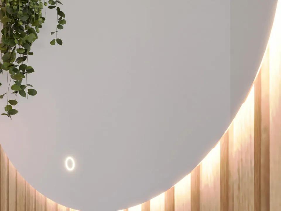 Oglinda iluminata, cu rama, 60x4 cm, Orandiu, Eltap