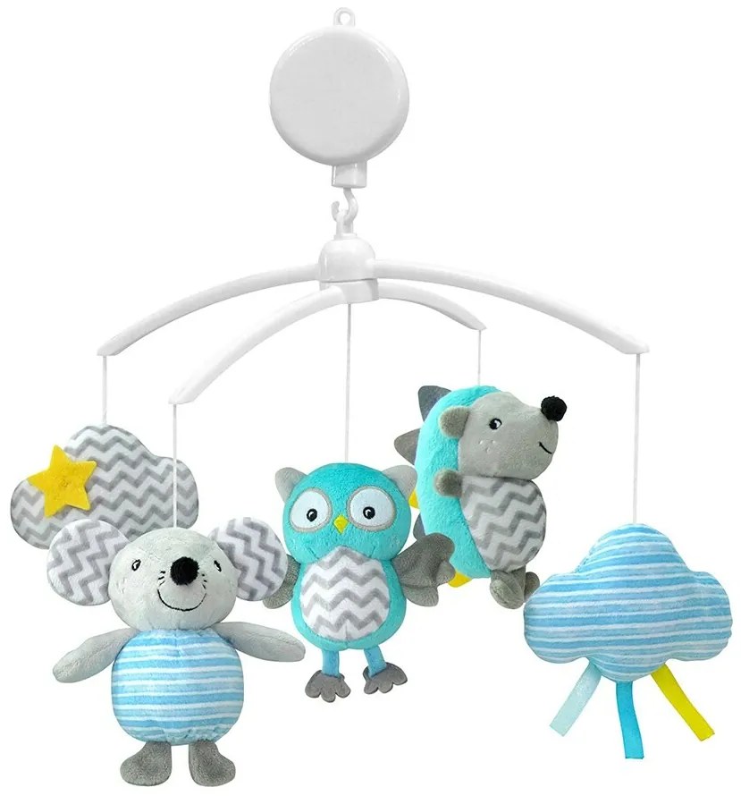 Baby Mix Arici Șoarece și Bufniță Carusel,diametru 35 cm