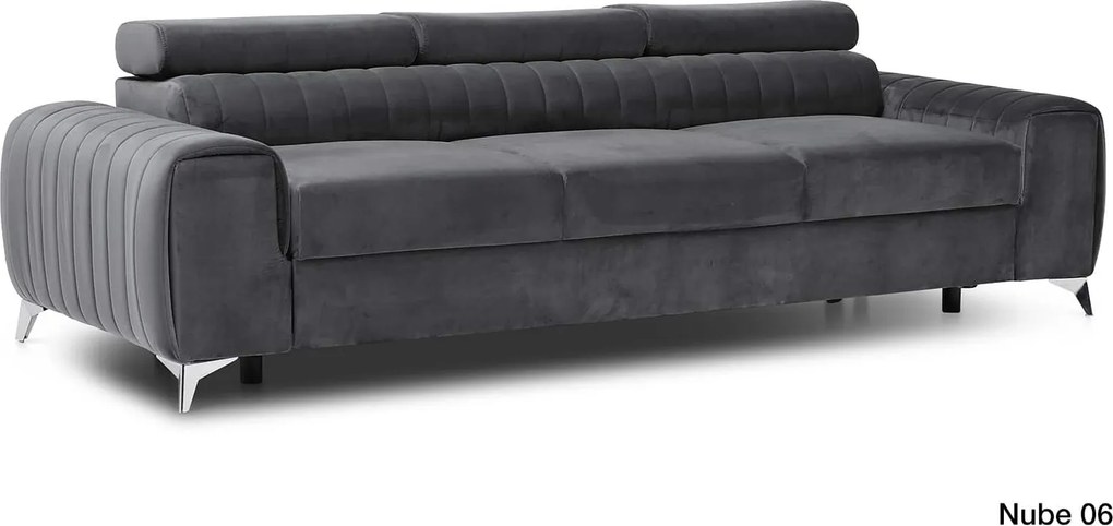 Canapea lemn masiv Lisbon Extensibilă 260x97cm Personalizabilă - Monolith 79
