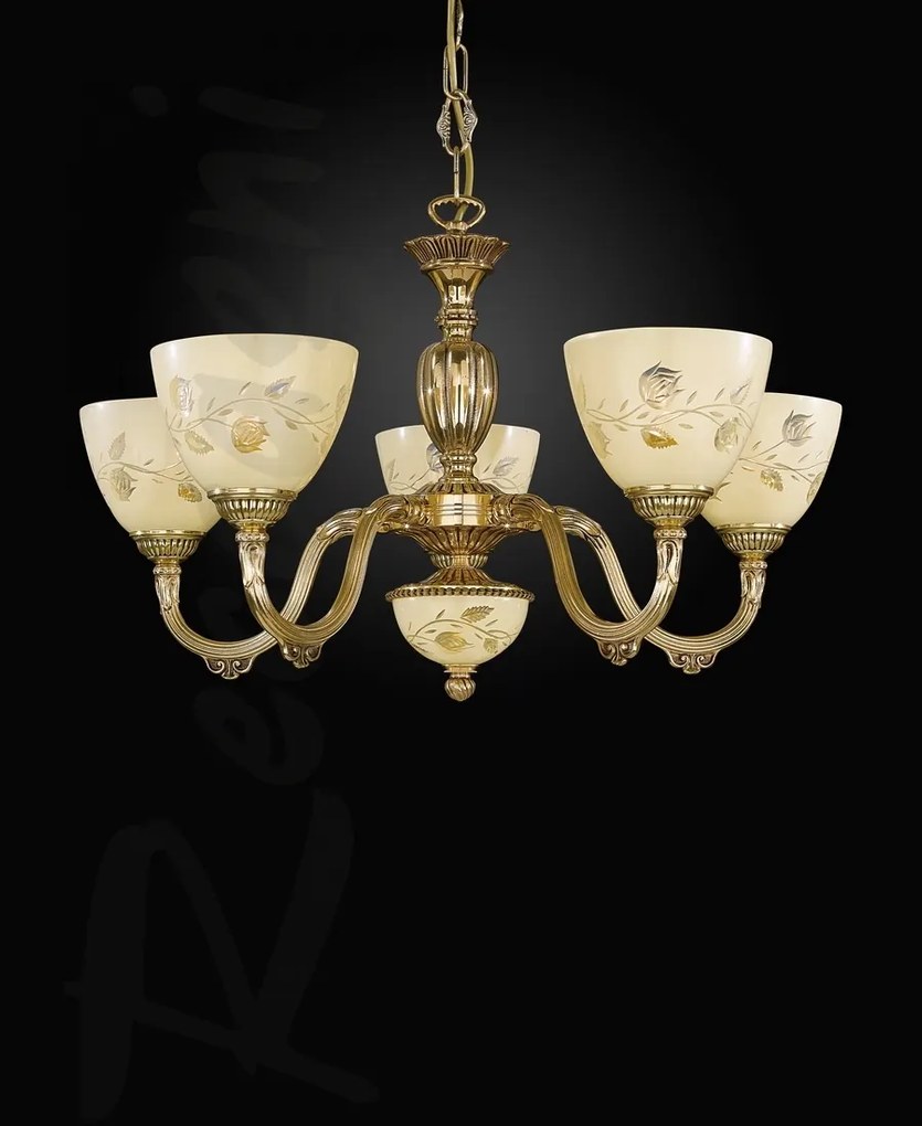 Candelabru clasic cu 5 brate realizat manual 6358
