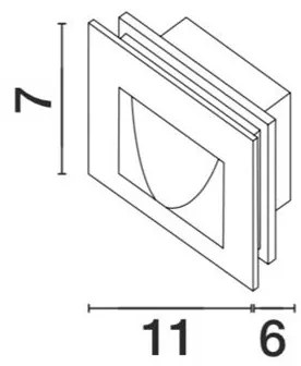 Spot LED ambiental de exterior IP54 KRYPTON NVL-726402