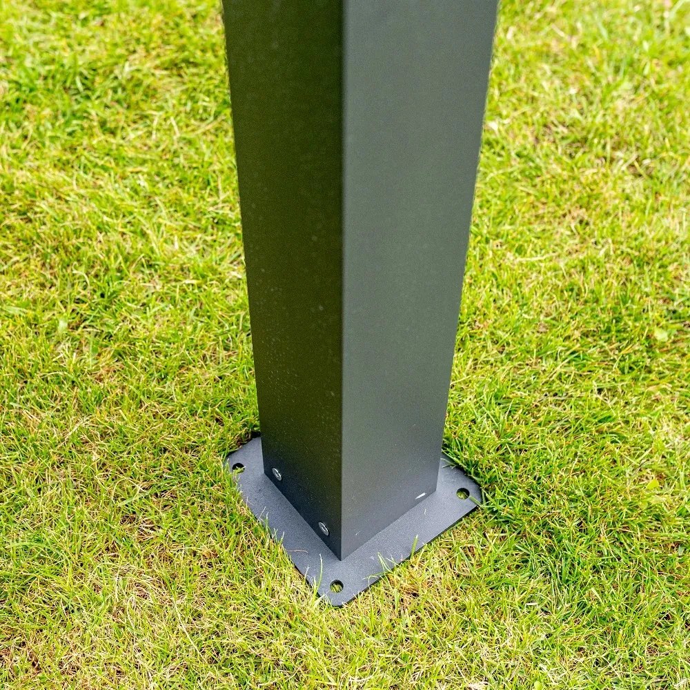 Pergolă luxoasă din aluminiu 3x4