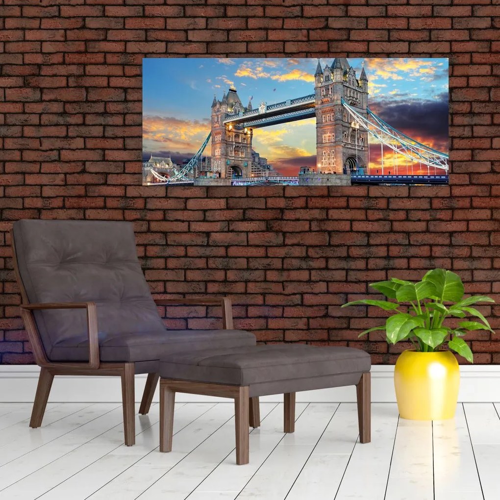 Tablou - Tower Bridge, Londra, Anglia (120x50 cm)