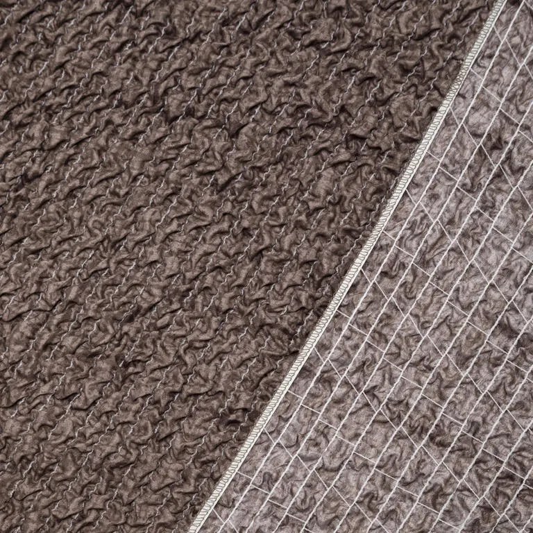 Huse bielastice VITTORIA maro fotoliu cu manere de lemn (l. 40 - 70 cm)