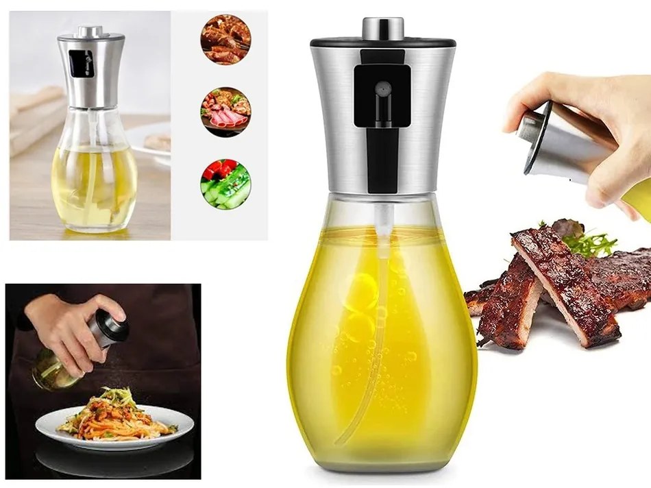 Pulverizator pentru ulei și oțet, 200 ml