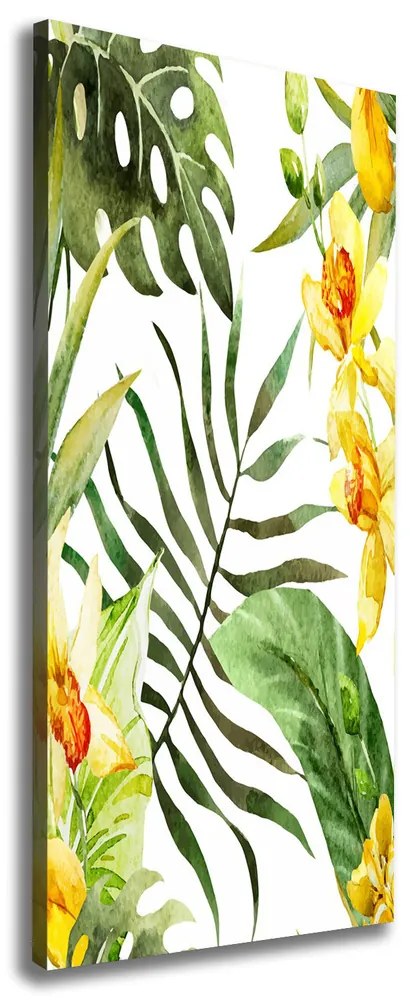 Print pe canvas Flori tropicale