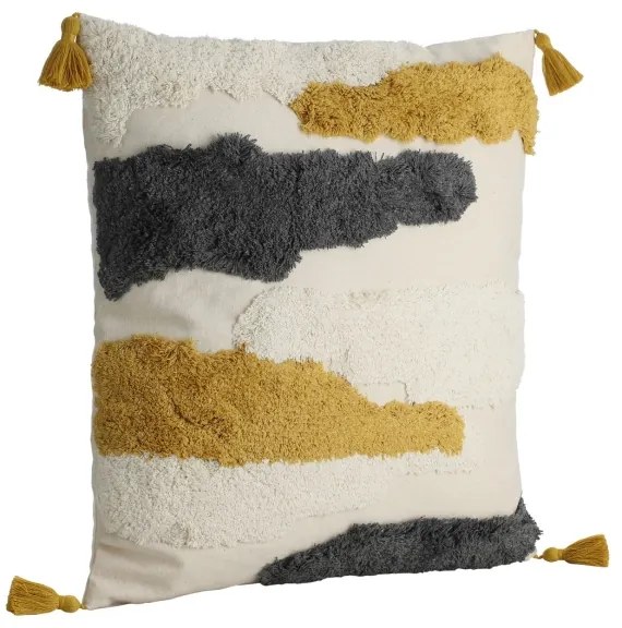 Pernă decorativă Eglo 420002 CHEVERY 45x45 cm galben/gri