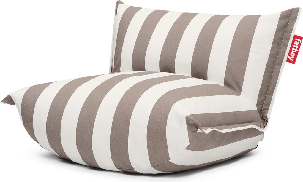 Puf puf Bonbaron pentru exterior, culori multiple - Fatboy Culoare: cacao cu dungi