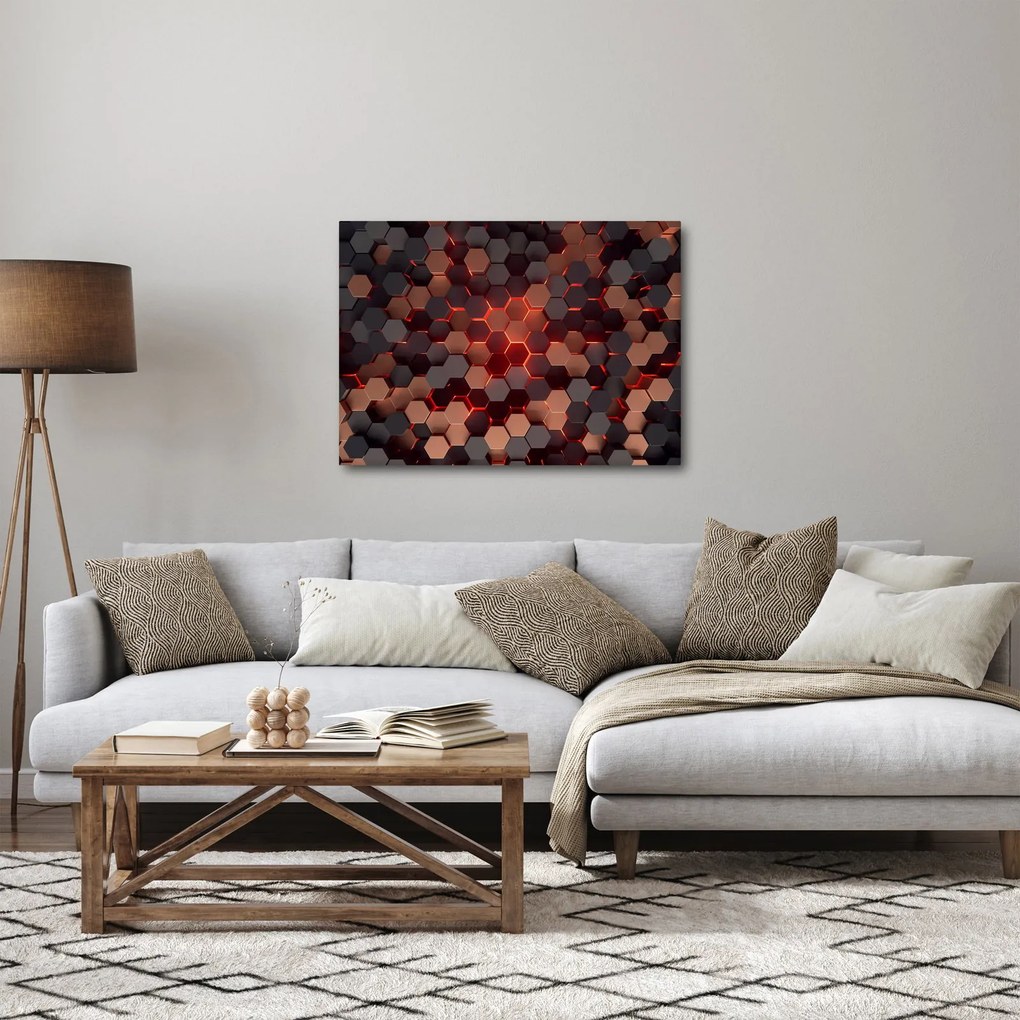 Tablou - Abstracția futuristă (70x50 cm)