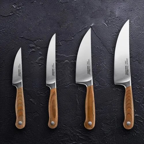 Cuțit Santoku Tescoma FEELWOOD, 17 cm