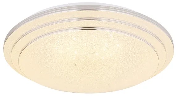 Plafonieră LED dimabilă Globo 48419-18 ALEY LED/18W/230V + telecomandă