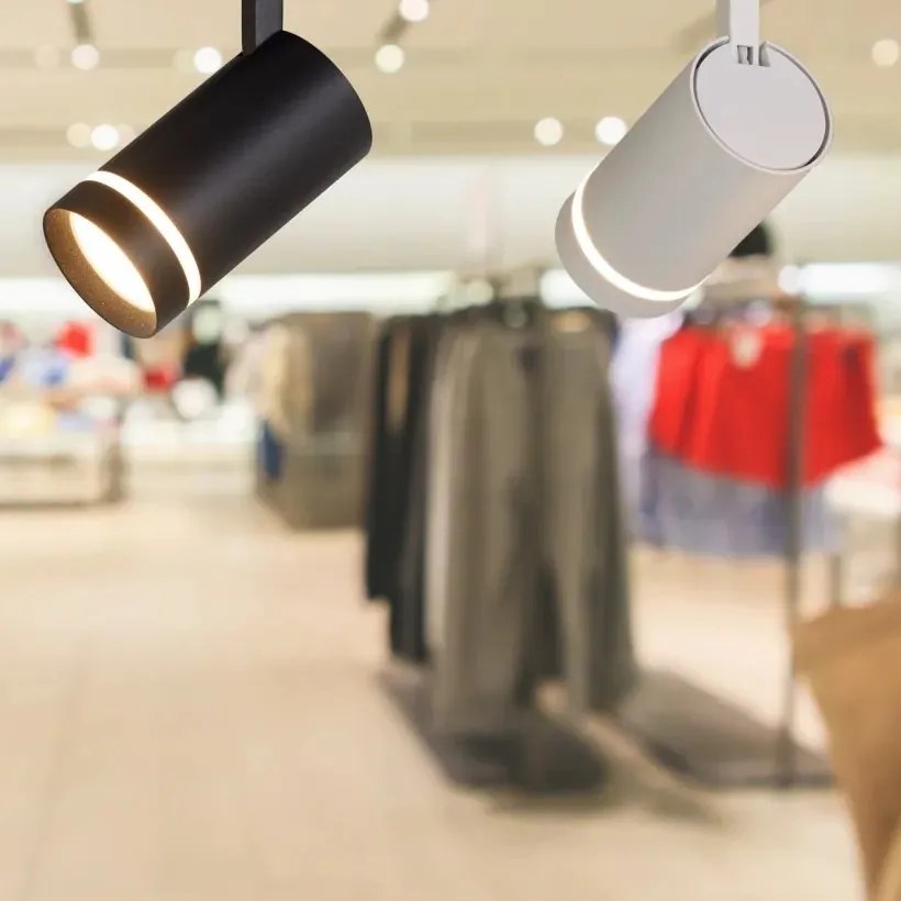 Spot pentru sina Track Project Collection, Laser negru