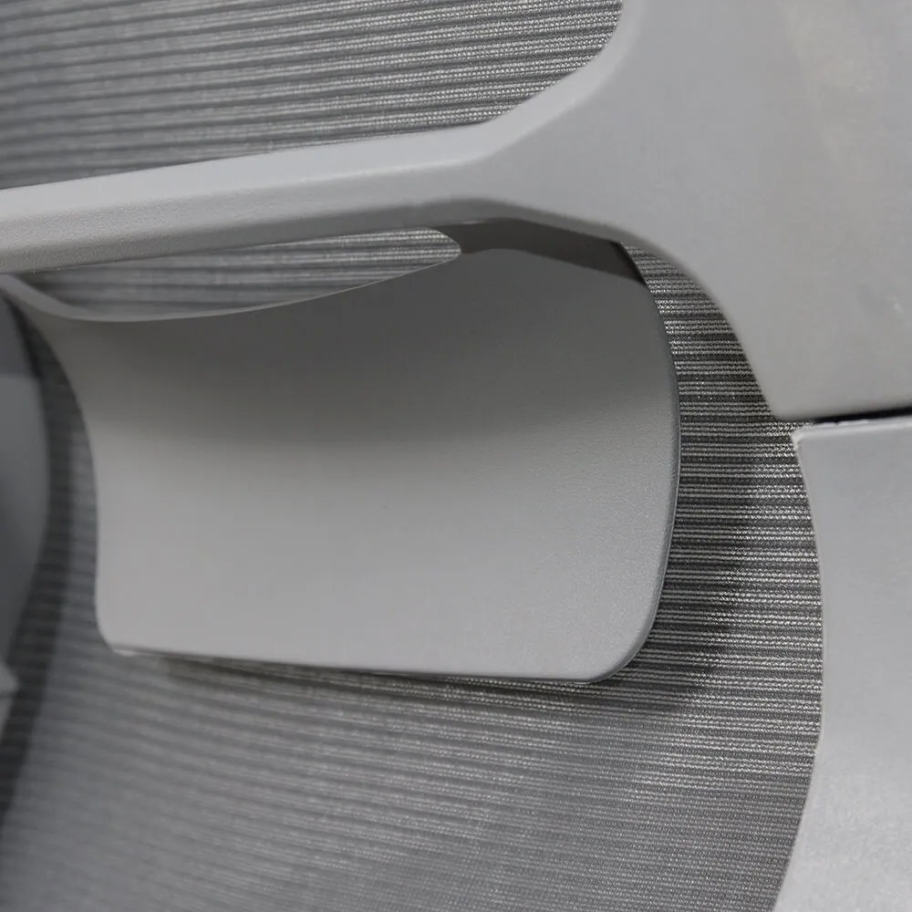 Scaun de birou din mesh cu suport lombar OFF 631 gri