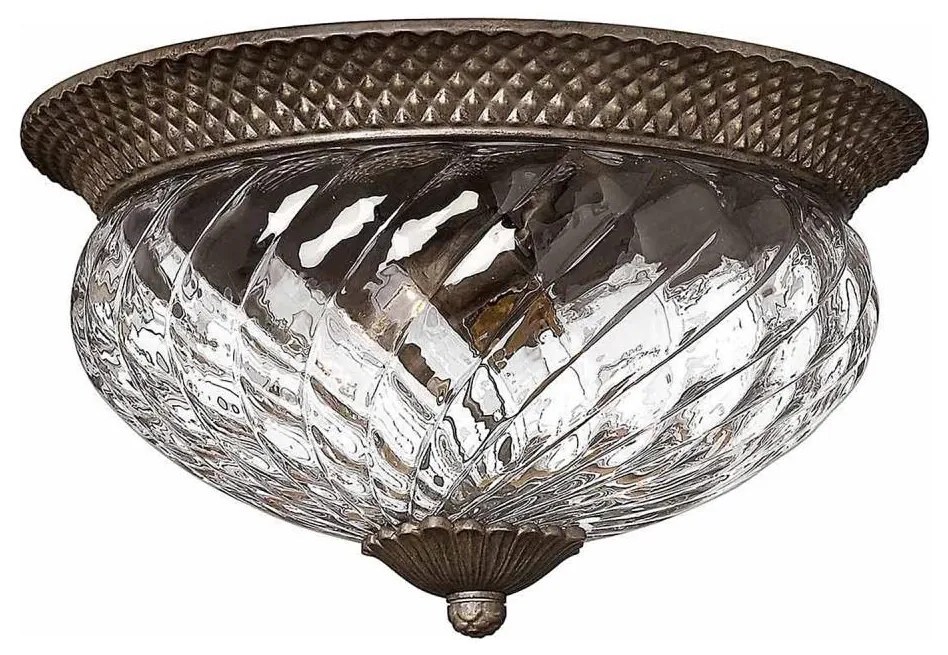 Plafonieră Hinkley HK-PLANT-F-L-PZ PLANTATION 3xE27/60W/230V bronz