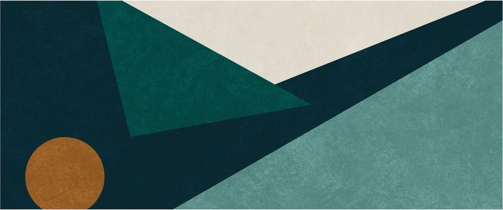 Tablou - Abstract cubic (120x50 cm)