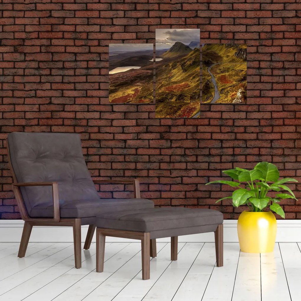 Tablou cu munții din Scoția (90x60 cm)