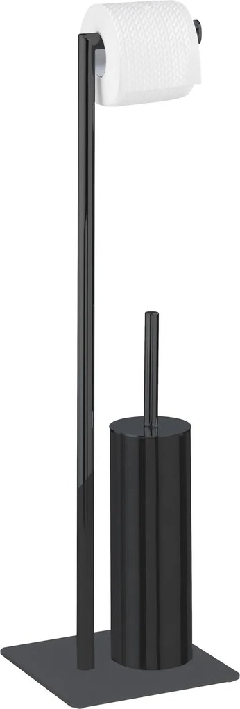 Suport pentru perie toaleta cu suport hartie 2in1 RECCO