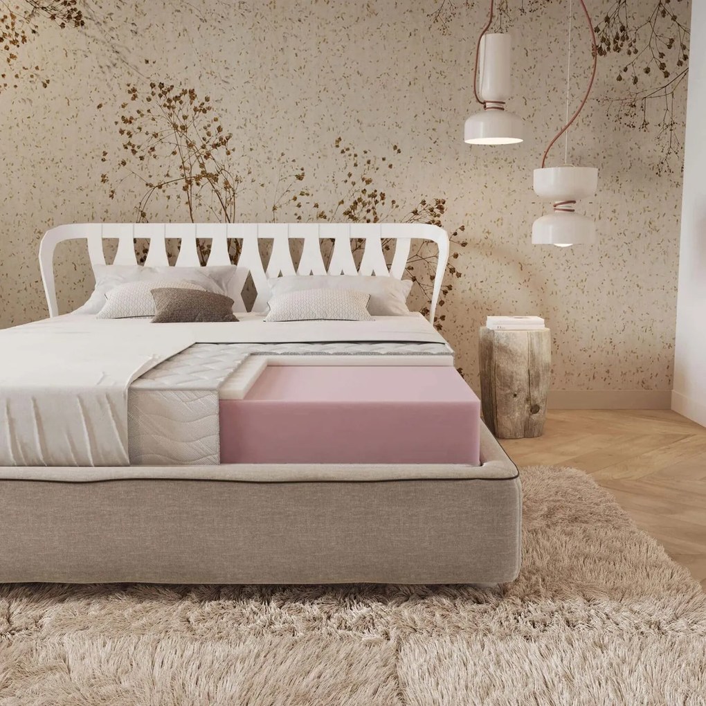 Saltea Memory Eko Soft 180×200 cm, fermitate medie spre moale, 20 cm înălțime