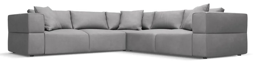 Colțar gri deschis (cu colț variabil) Esther – Milo Casa