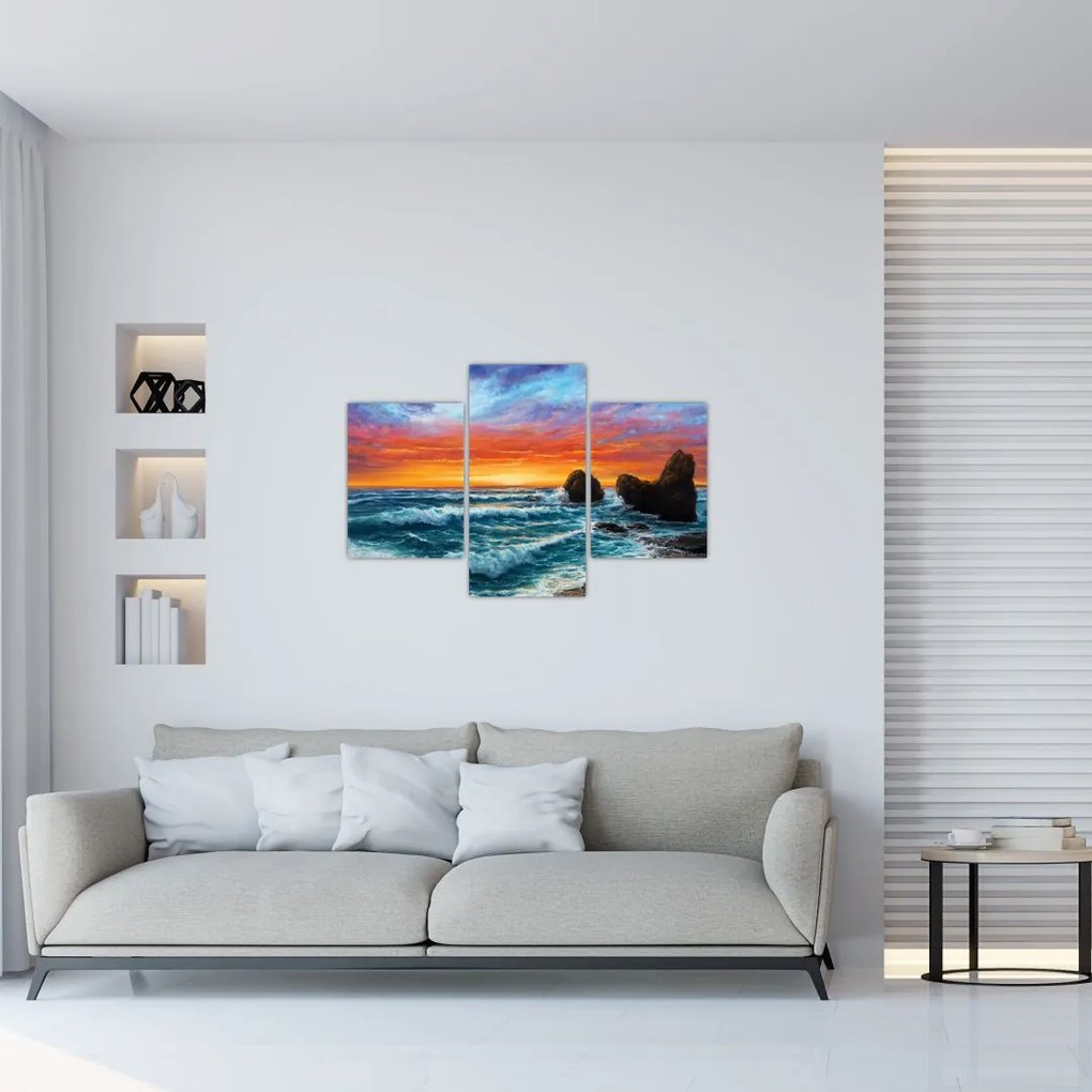 Tablou - Apus de soare (90x60 cm)