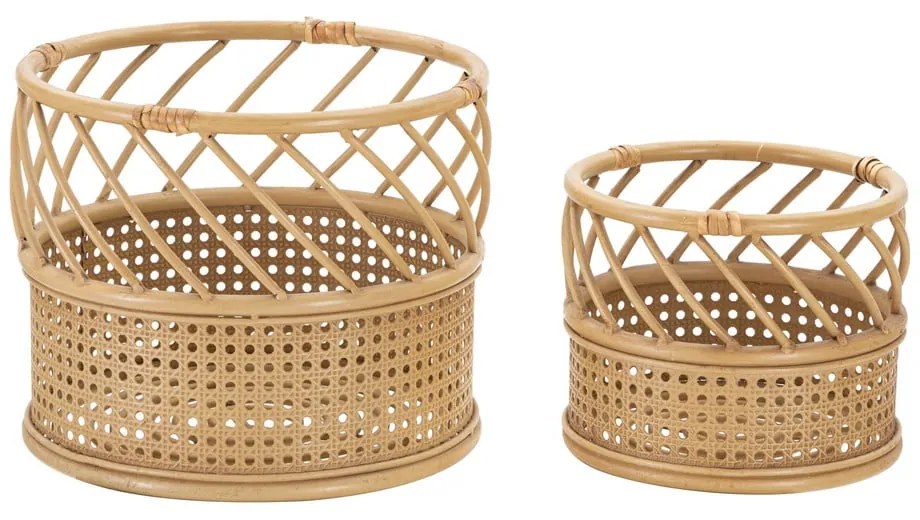 Ghivece decorative 2 buc. din metal ø 30 cm Panama – Mauro Ferretti