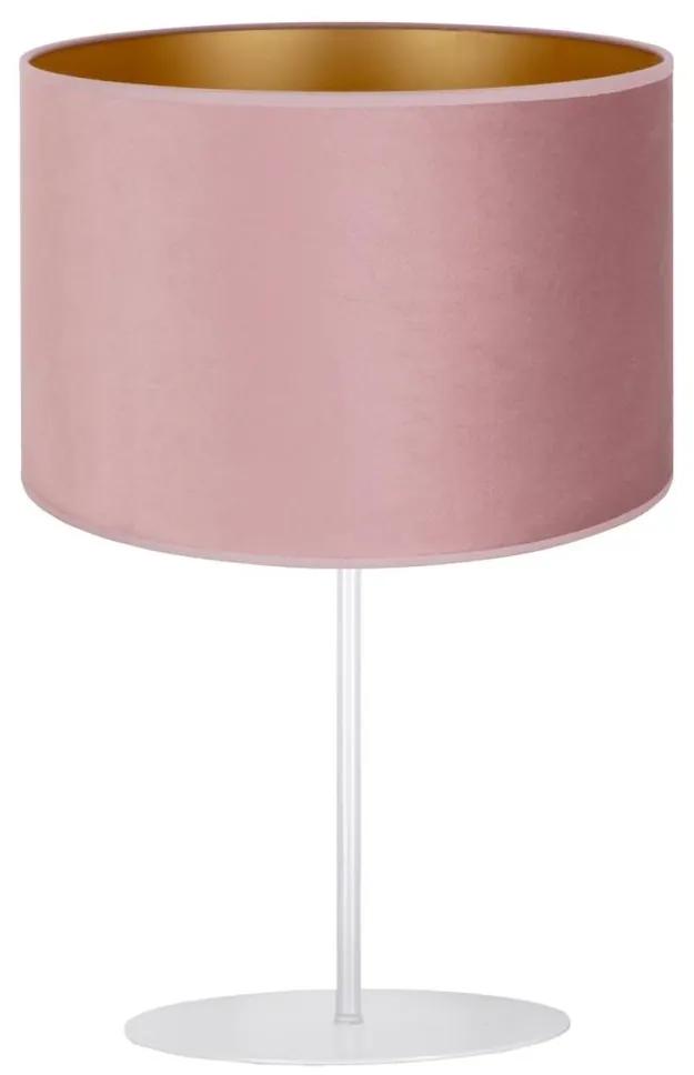 Duolla - Lampă de masă ROLLER 1xE14/15W/230V roz/aurie