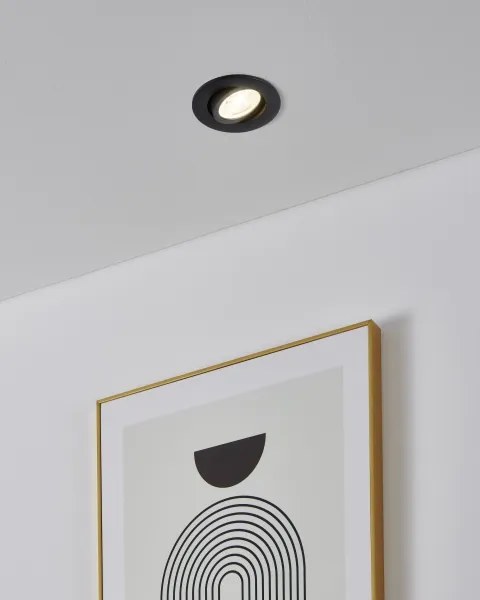 Eglo 902287 - Set 3x LED RGBW, spot încastrat reglabil SALICETO-Z LED/4,7W/230V, negru