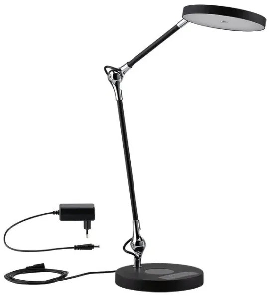 Lampă dimabilă de masă Paulmann 78010 LED/11W NUMIS 230V 2700/4000/6500K negru