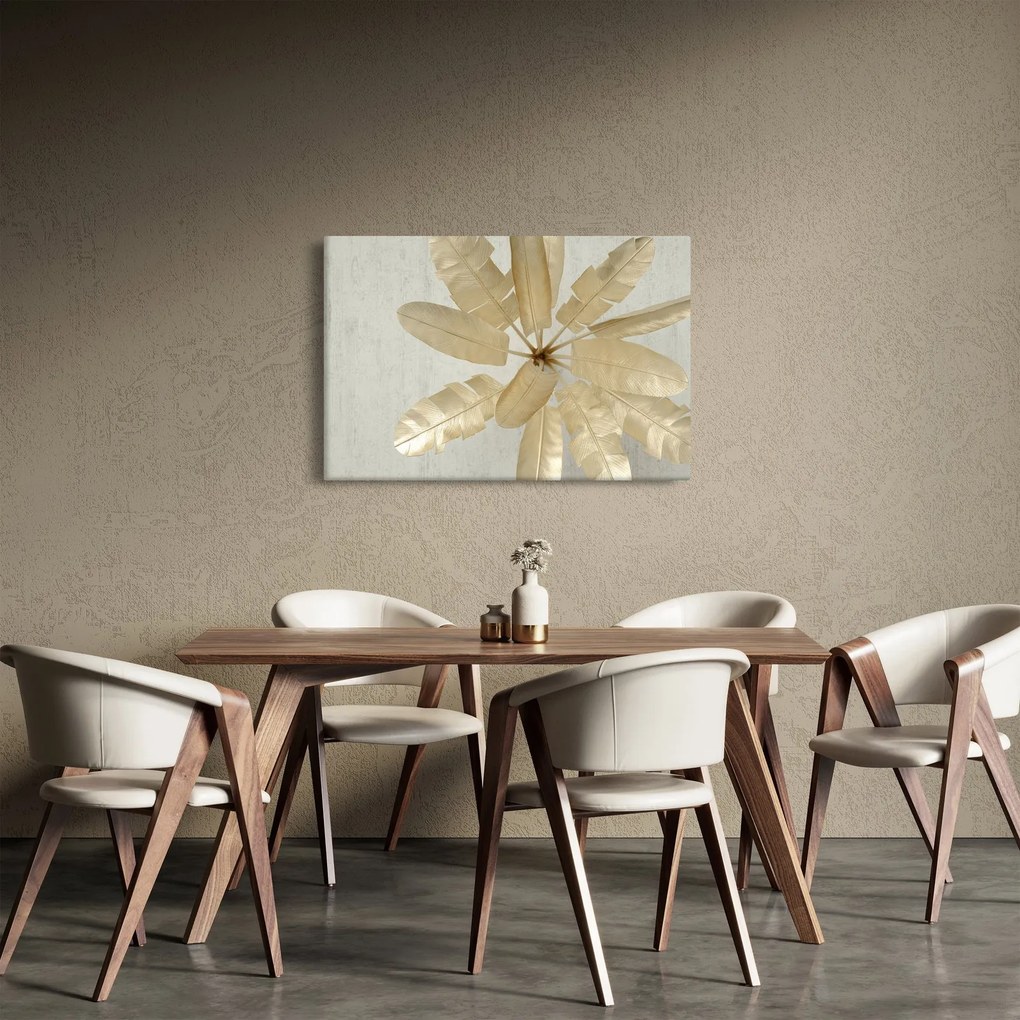 Tablou cu pene da găscă (90x60 cm)