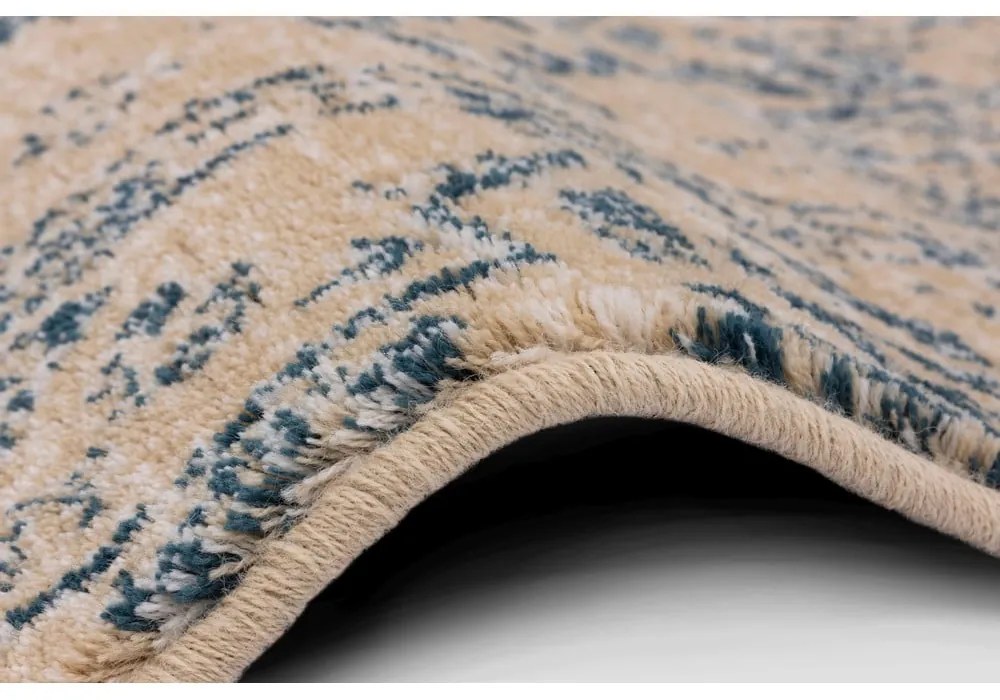 Covor bej din lână 160x240 cm Medley – Agnella