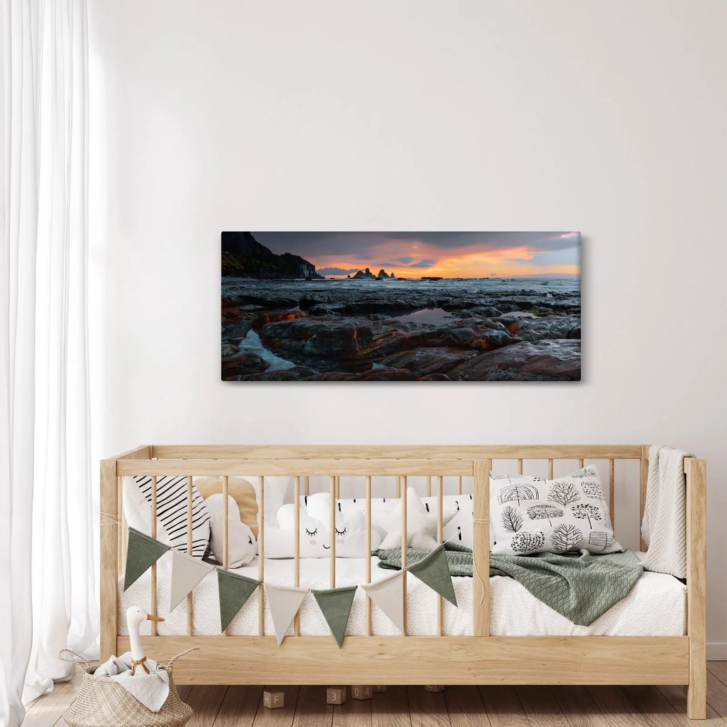 Tablou - peisaj din Noua Zeelanda (120x50 cm)