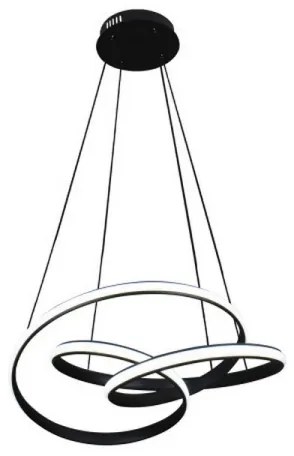 Lustră LED dimabilă pe cablu, 85W/230V, 3000-6500K, Ø 49 cm + telecomandă