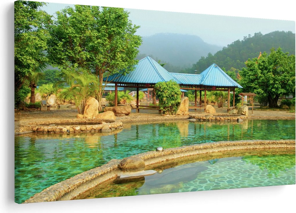 Shanghai hotel park (90x60 cm)