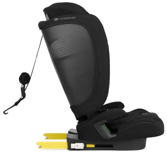 KINDERKRAFT - Scaun auto FIX2GO i-Size 76-150 cm, negru