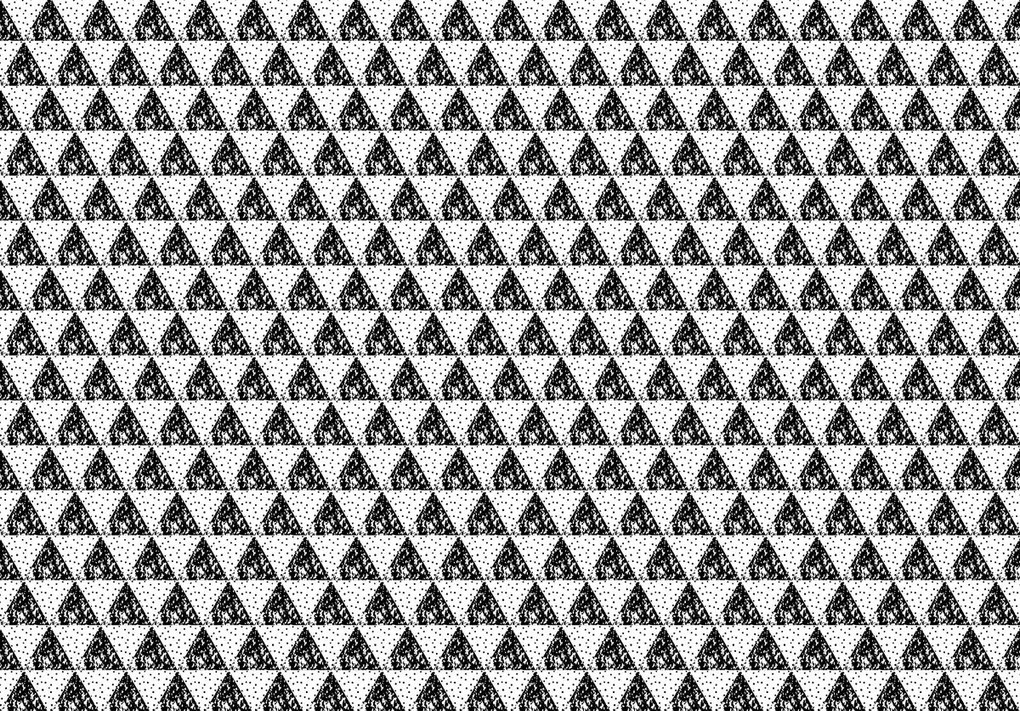 Fototapet - Triunghi (254x184 cm)