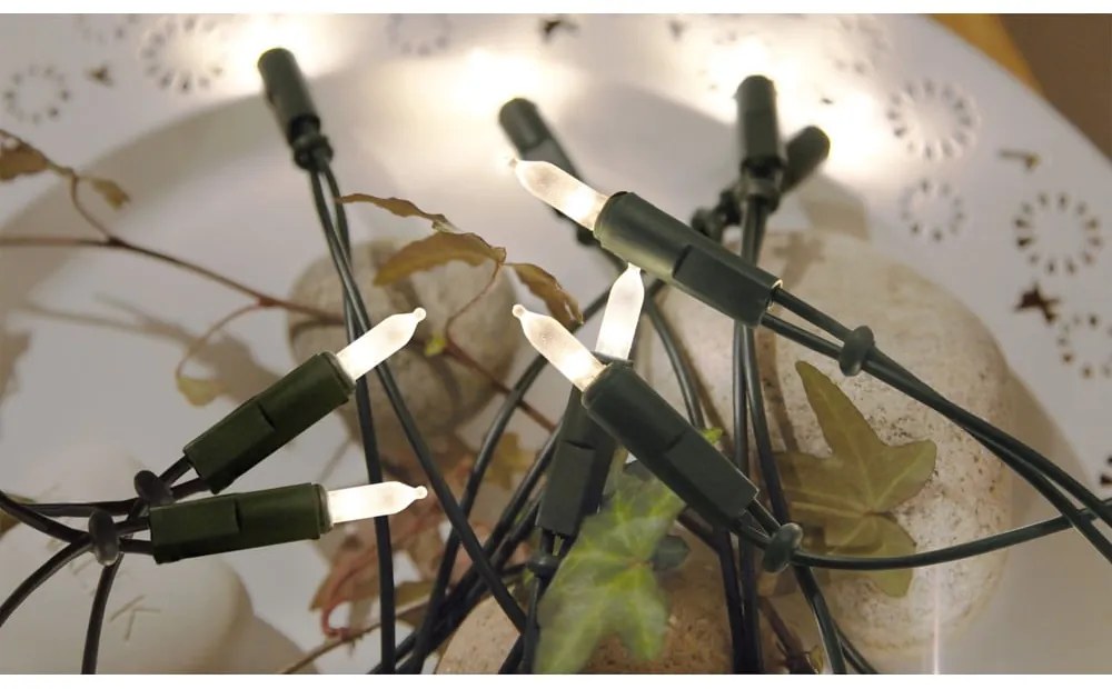 Ghirlandă luminoasă număr becuri 20 buc. cu alimentare la priză lungime 285 cm – Star Trading