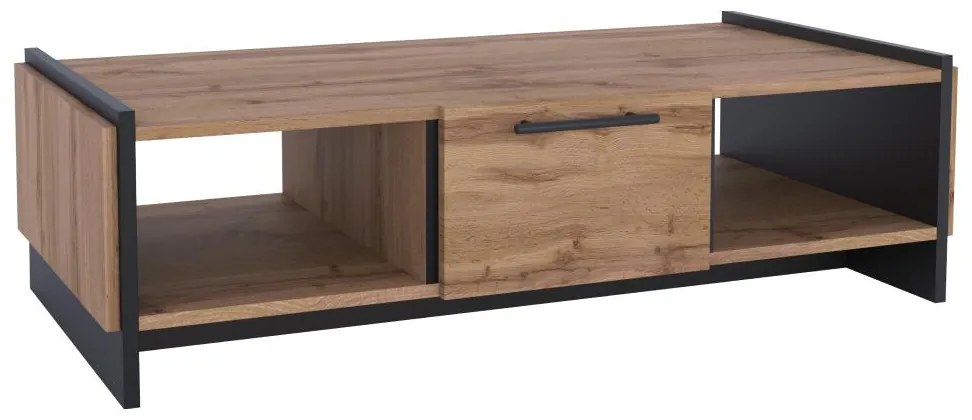 Măsuță de cafea Adivinaba (stejar wotan + negru) . 1116751