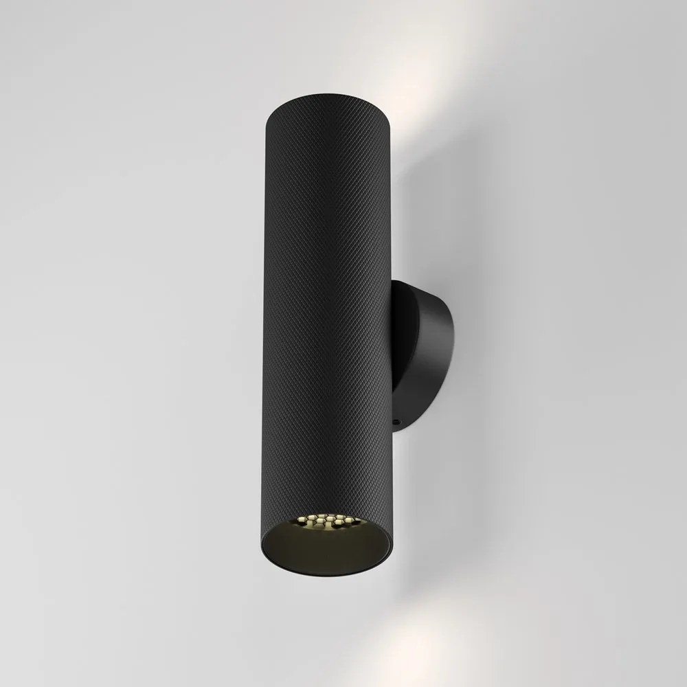 Aplica de perete design tehnic Artisan negru