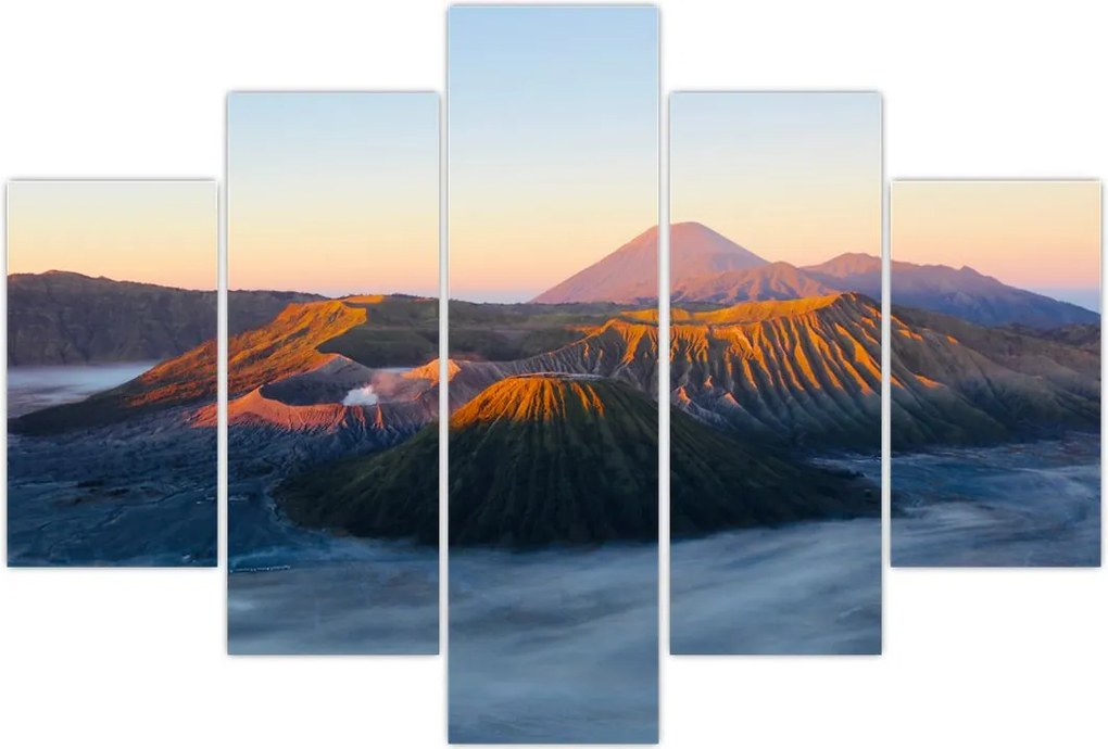 Tablou cu muntele Bromo în Indonesia (150x105 cm)